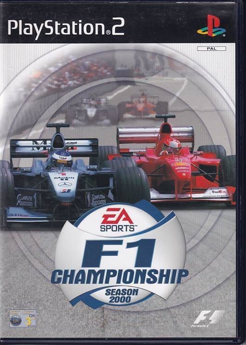 F1 Championship Season 2000 - PS2 (B Grade) (Genbrug)